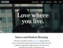 Tablet Screenshot of nycintern.org